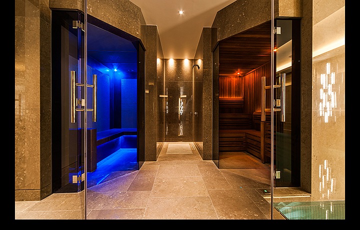 Sauna a ledová bio sauna