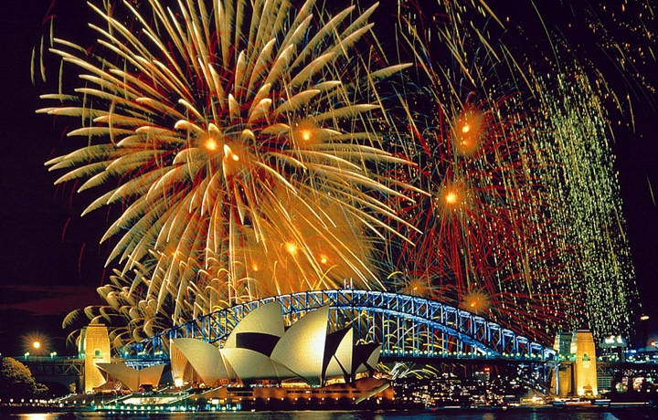Silvestr v Austrálii, Sydney