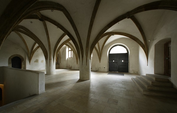 Novoměstská radnice - gotický sál