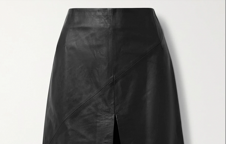 Kožená midi sukně DODO BAR OR