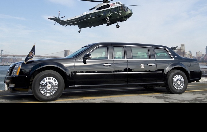 Luxusní prezidentský vůz