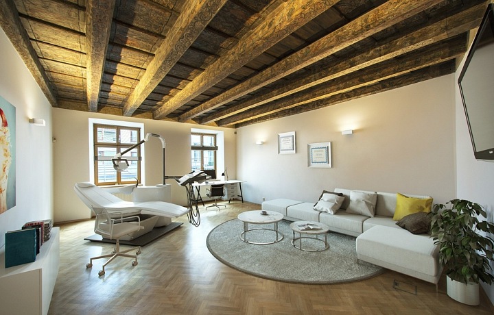 Ordinace v barokním domě