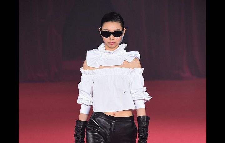 Podobné kožené kalhoty oblékla i Diana