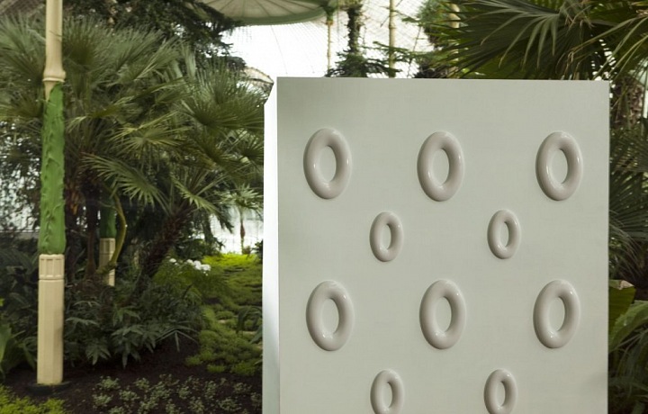 Ovály porcelánová tapeta