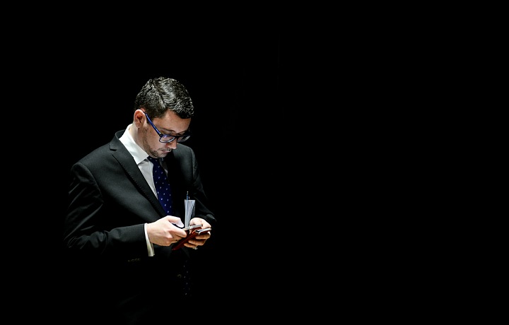 Mluvčí prezidenta Jiří Ovčáček