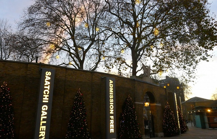 Saatchi gallery London