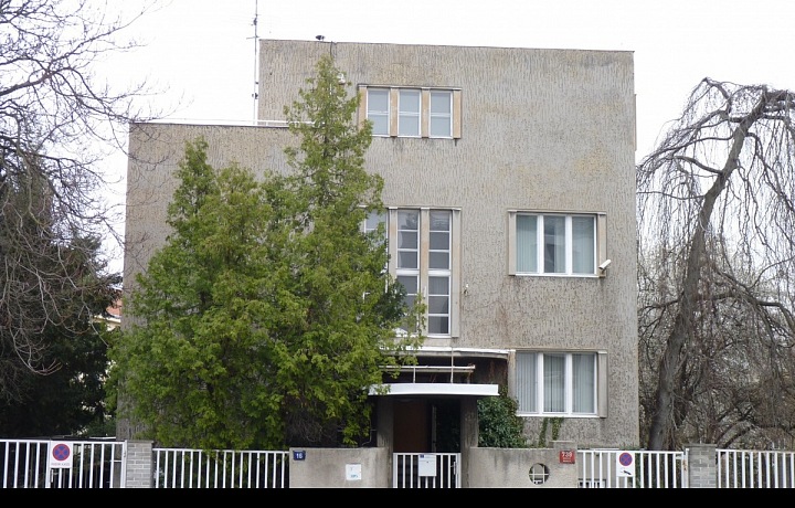 Vila, architektka Olga Třísková