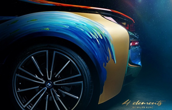 BMW i 8 Roadster 4 elements - detail