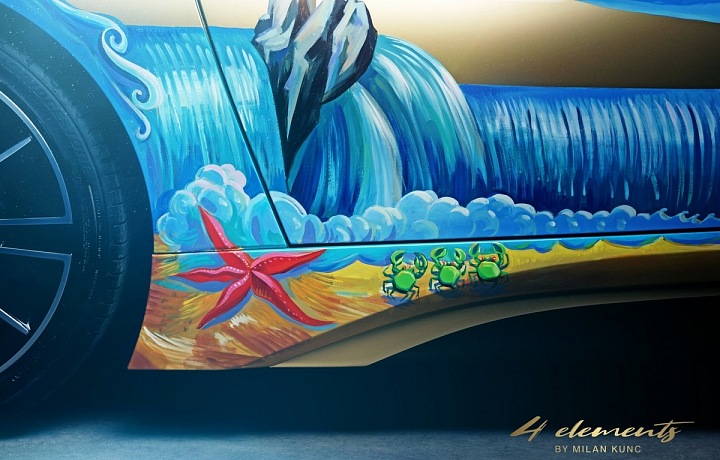 BMW i 8 Roadster 4 elements - detail