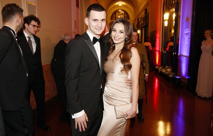 Monika Bagárová s přítelem