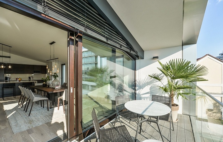 Šárecký dvůr - luxusní terasa