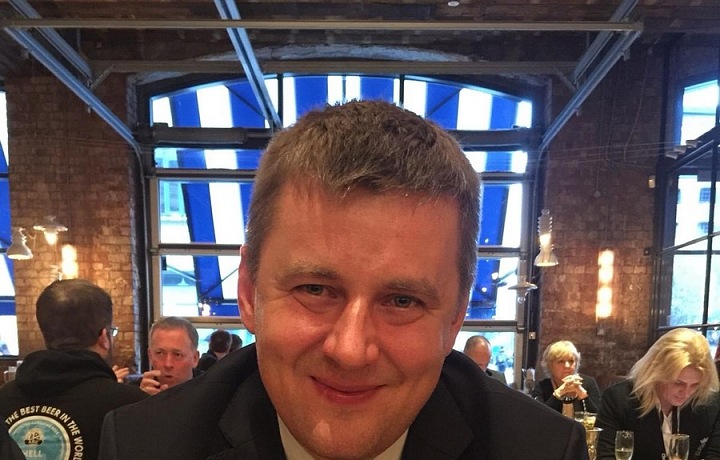 Tomáš Petříček po fotbale na pivu