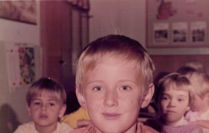 Tomáš Petříček ve škole