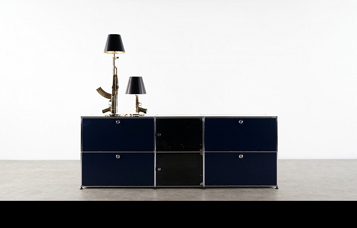 Philippe Starck gun lamp for flos