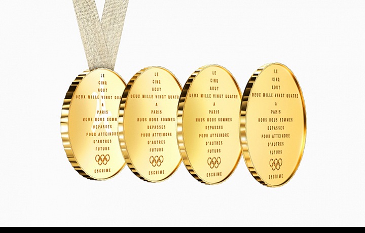 Luxusní medaile pro sdílení