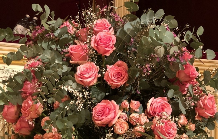 Luxusní interiér Vídeňské opery