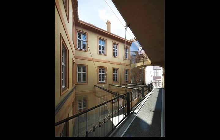 Pinkasův palác pohled dovnitř