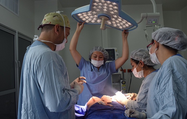 Chirurgický zákrok na sále