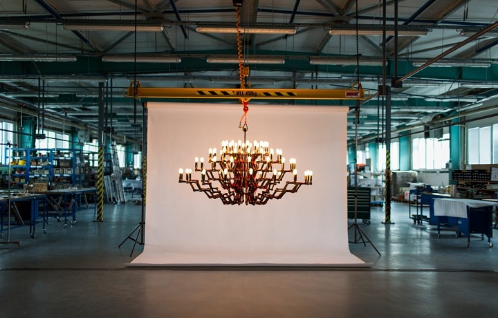 Lustr Merkur, designér Rony Plesl