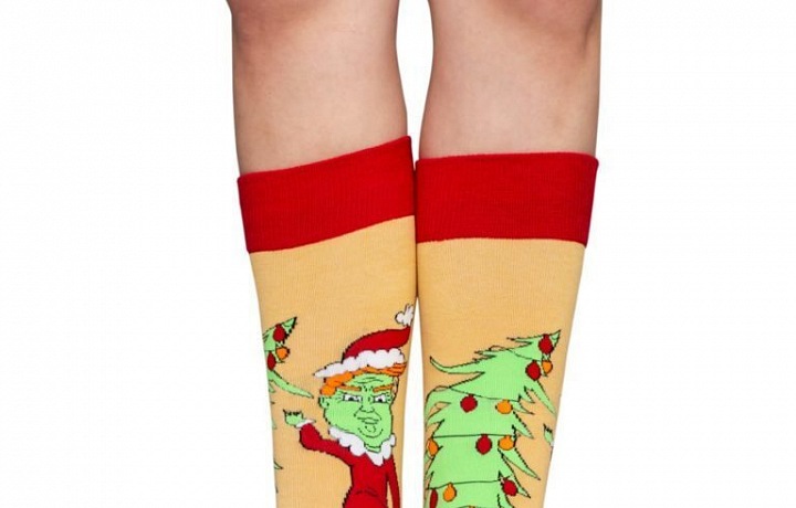 Grinch jako prezident Donald Trump