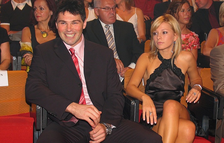 Jaromír Jágr s Innou Puhajkovou
