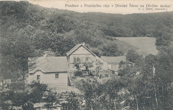 Pražský ráj v Divoké Šárce na Dívčím skoku