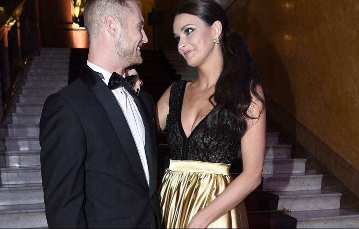 Nikol Švantnerová s tehdejším partnerem Patrikem Dresslerem