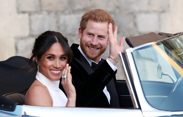 Vévoda a vévodkyně ze Sussexu.