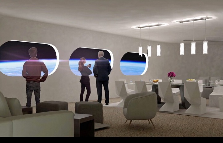 Vesmírný hotel má pojmout až 400 hostů. 