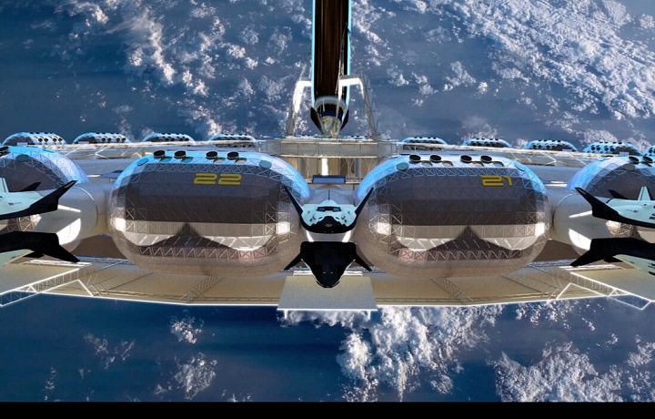 Během vaší luxusní dovolené můžete pozorovat planetu Zemi.