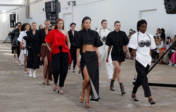 Módní přehlídka na MBPFW v Praze