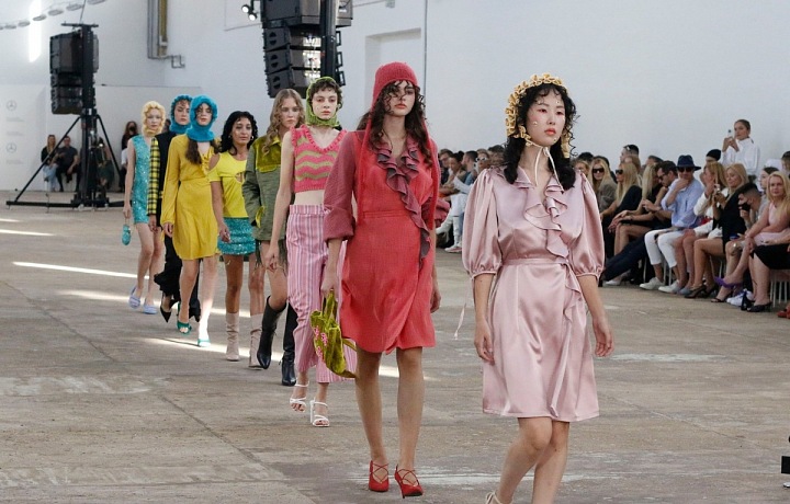 Módní přehlídka na MBPFW v Praze