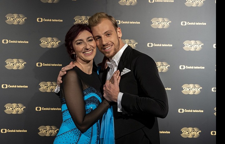 V roce 2021 si Martin Prágr zatančil se Simonou Babčákovou