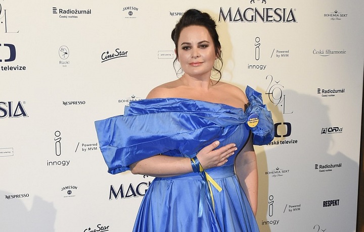 Jitka Čvančarová na Českém lvu v roce 2022