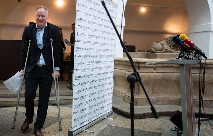 V Londýně už Petr Gazdík naštěstí nemusel obcházet památky o berlích.