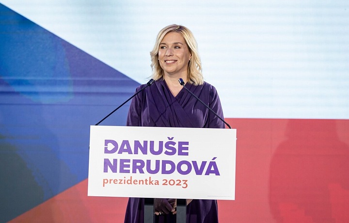 Kandidátka na prezidentku Danuše Nerudová