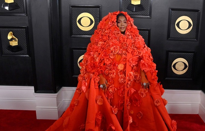 Lizzo Attends na předávání 65. ročníku Grammy 