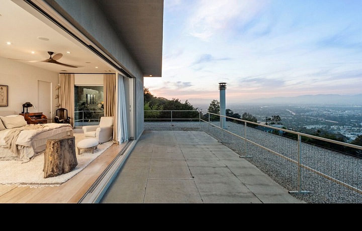 Luxusní sídlo v Hollywood Hills. 