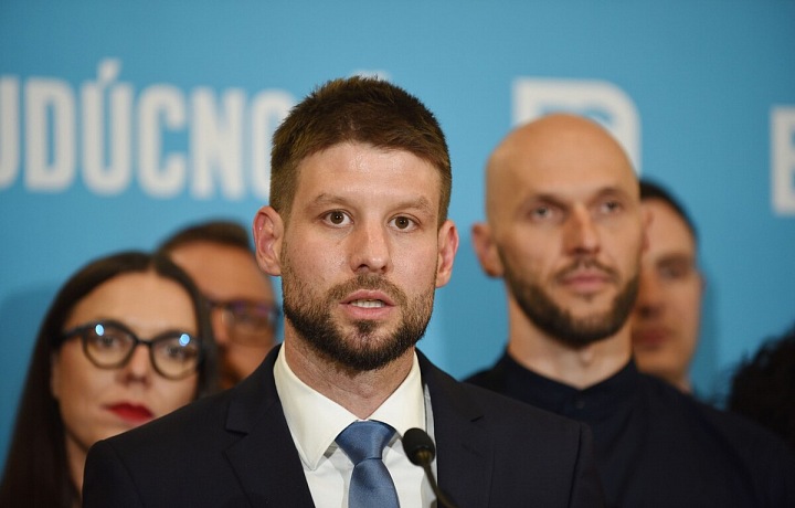 Michal Šimečka, lídr Progresivneho Slovenska