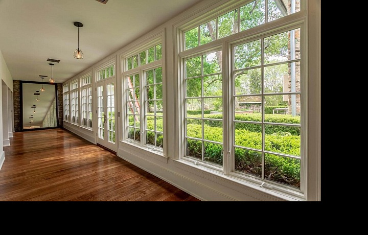 Dům je velmi světlý