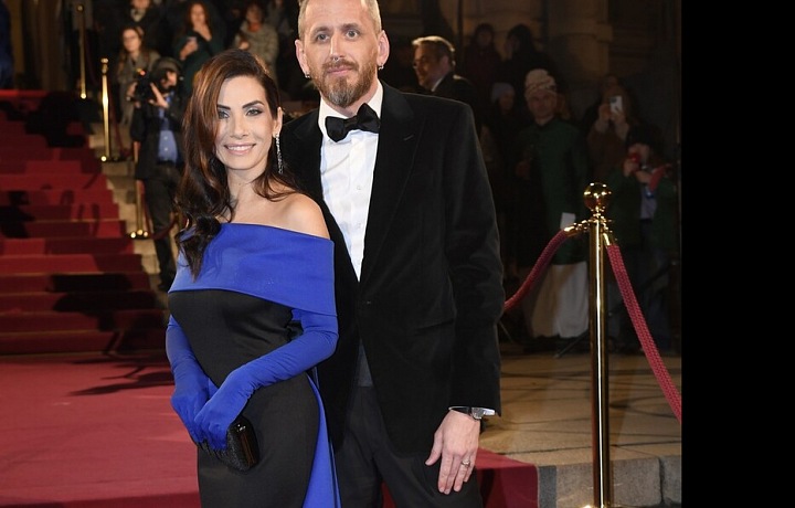 Herečka Eva Decastelo s fotografem Tomášem Třeštíkem