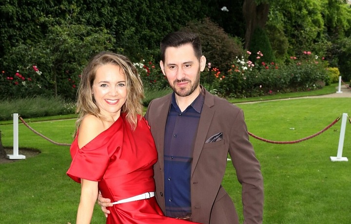 Lucie Vondráčková a její taneční partner