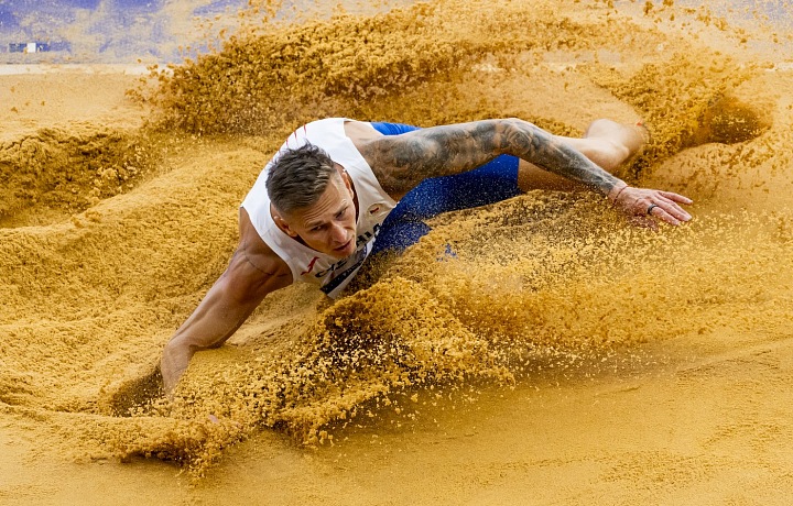 Radek Juška ve finále skoku do dálky nezopakoval svůj kvalifikační skok 815 cm. Ve finále skončil až na 10. místě výkonem pouze 783 cm.