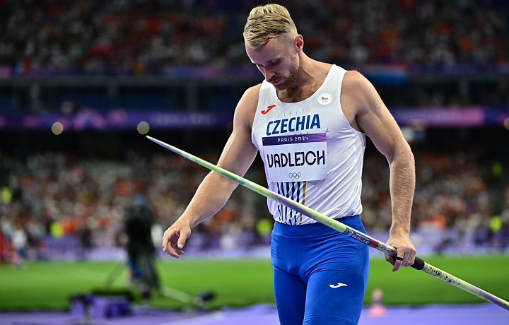 Oštěpař Jakub Vadlejch zůstal jen 4 cm od bronzové medaile.
