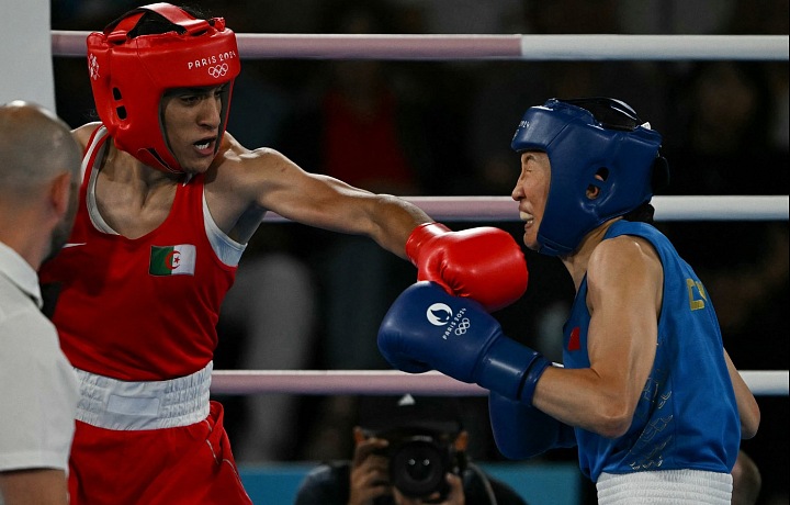 Iman Chalif(ová) si v ringu v kategorii do 66 kg vybojovala s velkou převahou zlatou medaili.