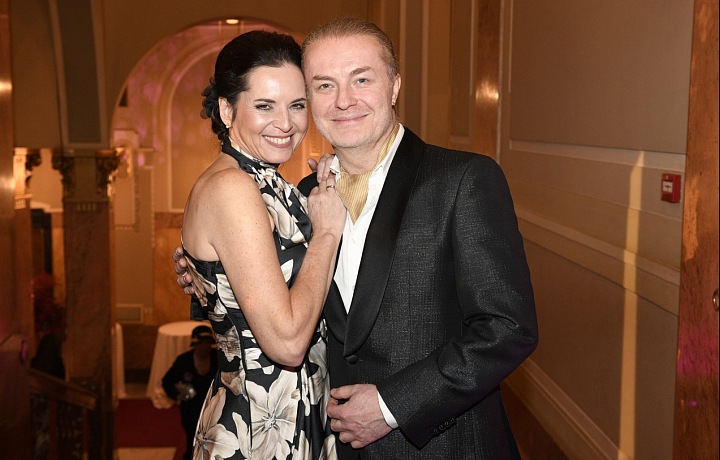 Pavel Šporcl a jeho manželka Barbora Šporclová Kodetová