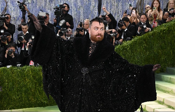 Sam Smith na Met Gala