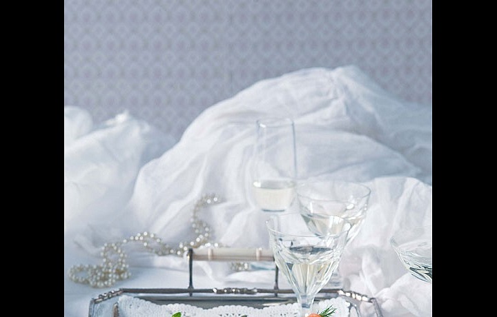 Ukázka z knihy, paštičky z listového těsta plněné sýrovou pěnou