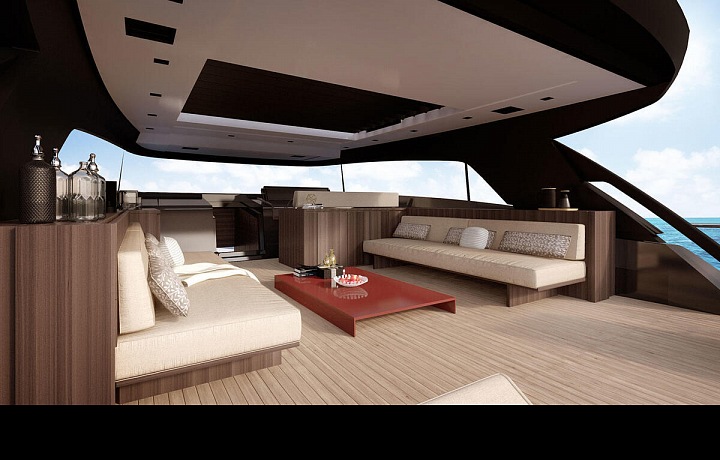 Skylounge Sanlorenzo SX88