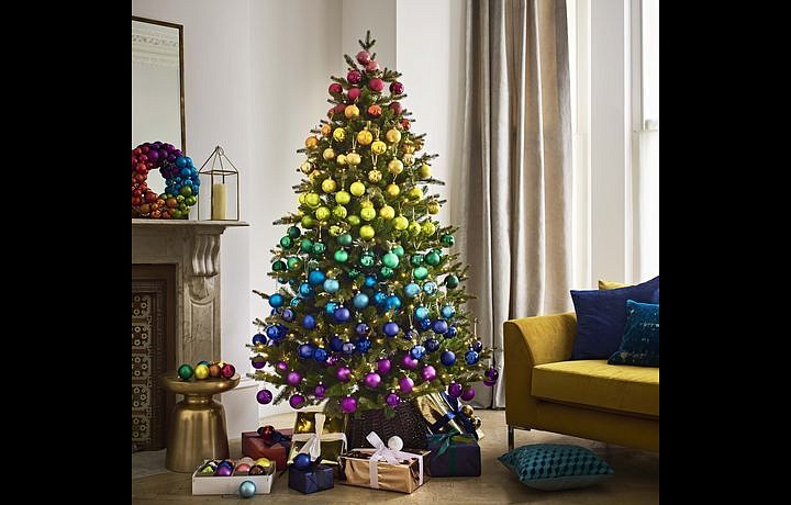 Rainbow Chrtistmas tree